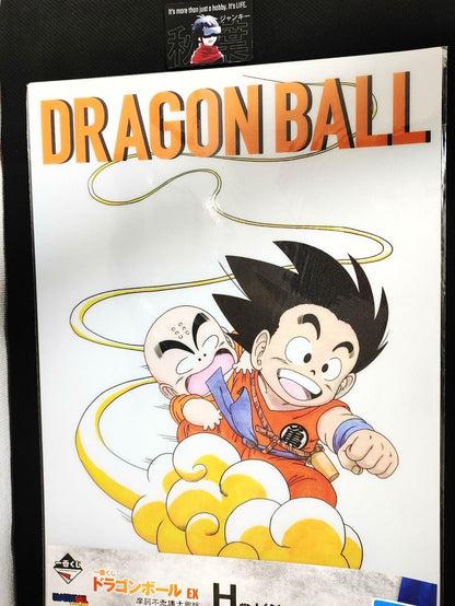 Anime Dragon Ball Goku Krillin B Design Visual Board Poster Japan Limited