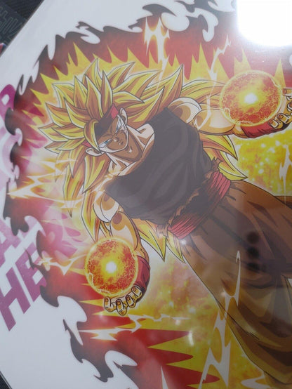 Super Dragon Ball Heroes A Design Clear Poster Japan Limited