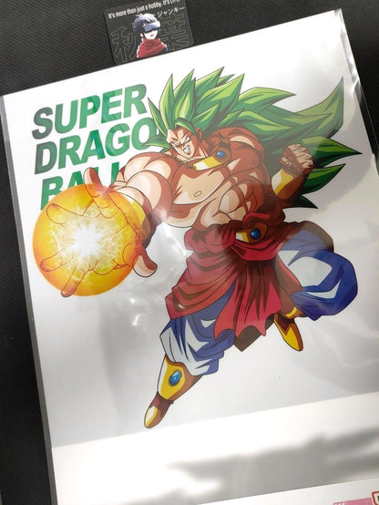 Super Dragon Ball Heroes C Design Clear Poster Japan Limited