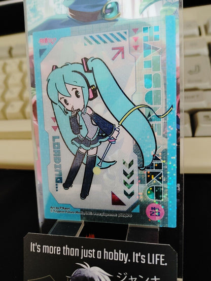 Hatsune Miku No. 23 Clear Card Vocaloid Kawaii Japan Release