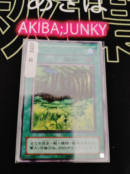 Yu-Gi-Oh Yugioh Forest LB-45 Rare Konami JAPAN Original Art