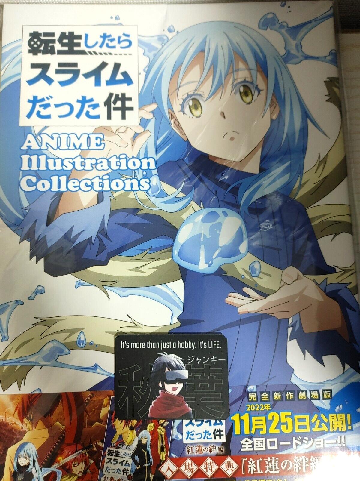 That Time I Got Reincarnated Anime Illustration Collections Art Book JAPAN