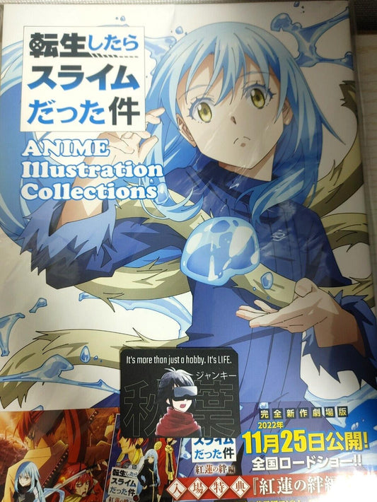 That Time I Got Reincarnated Anime Illustration Collections Art Book JAPAN