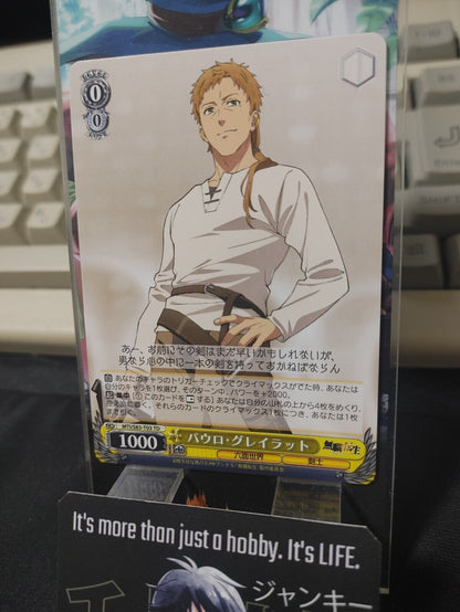 Weiss Schwarz Jobless Reincarnation Mushoku Tensei Paolo MTI/S83-T03 JAPAN