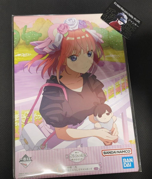 Quintessential Quintuplets Anime Nino Nakano Kawaii Design Board B Japan