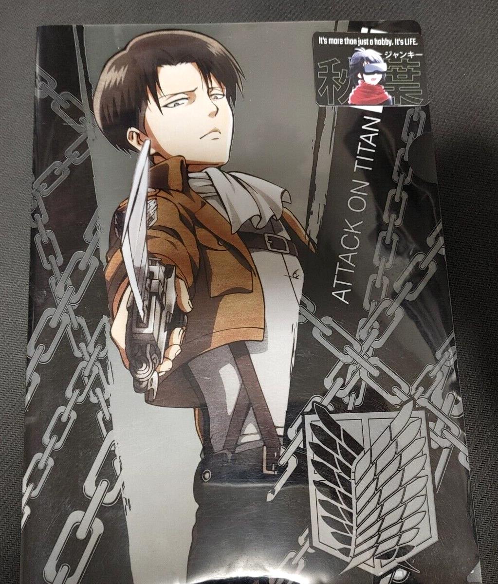 Attack on Titan Collectible Design Clear File Design Levi GOODS JAPAN