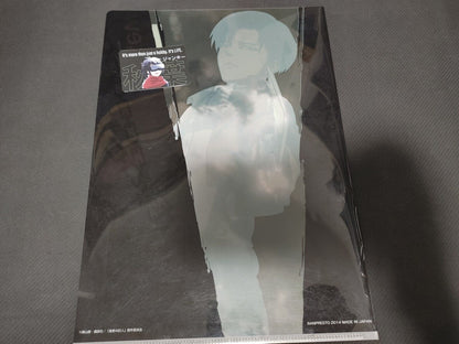 Attack on Titan Collectible Design Clear File Design Levi GOODS JAPAN