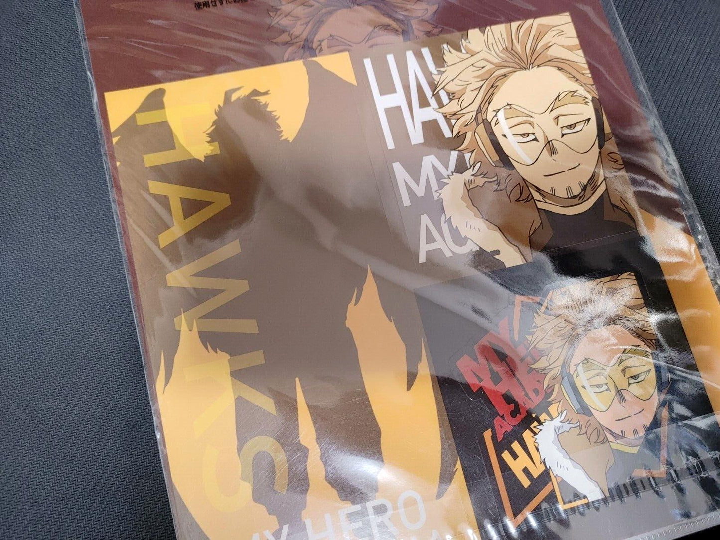 My Hero Academia Hawks Collectible  Design Clear File Design GOODS JAPAN