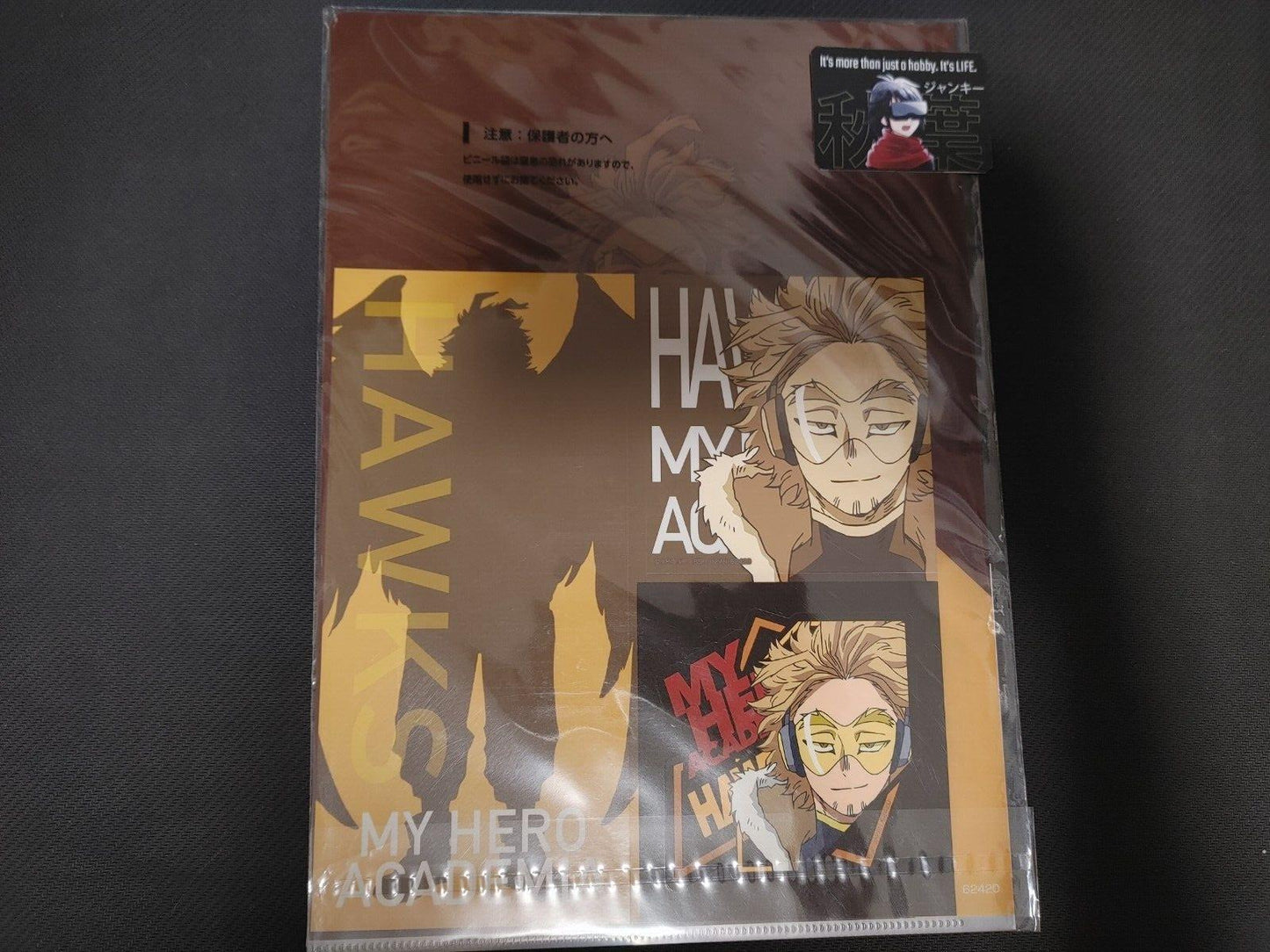 My Hero Academia Hawks Collectible  Design Clear File Design GOODS JAPAN