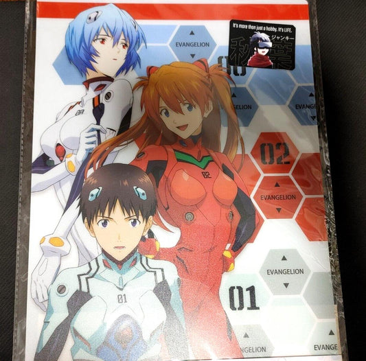 Anime Evangelion Visual Boar Design Asuka Rei Shinji Japan Limited Release