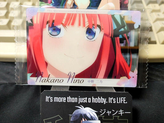 Quintessential Quintuplets Card Nino Nakano C07 Japan Release