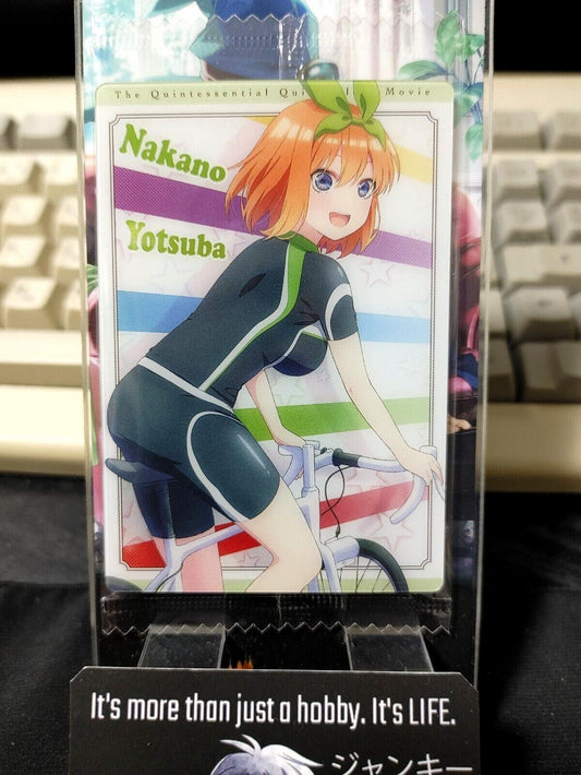 Quintessential Quintuplets Card Yotsuba Nakano Riding Suit C14 Japan Release