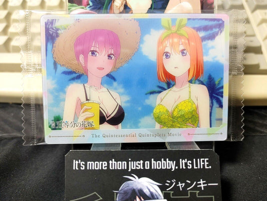 Quintessential Quintuplets Card Bikini Yotsuba Nakano Ichika Japan Release