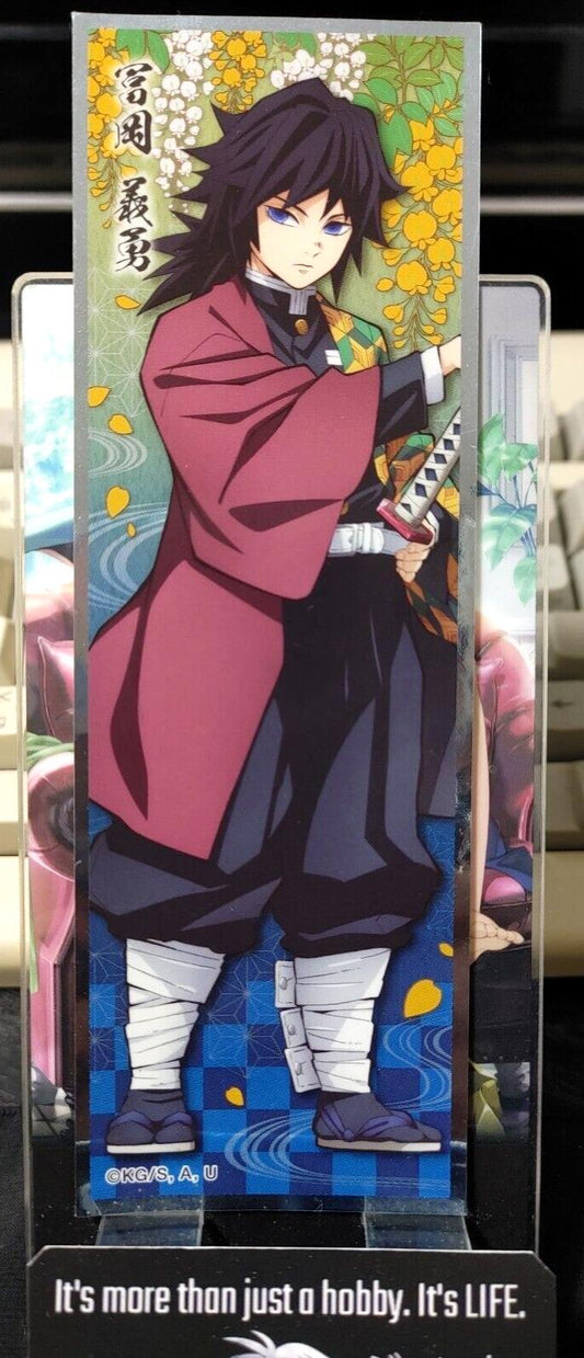 Demon Slayer Bookmark Kimetsu no Yaiba Giyu Tomioka 05 Japan Release