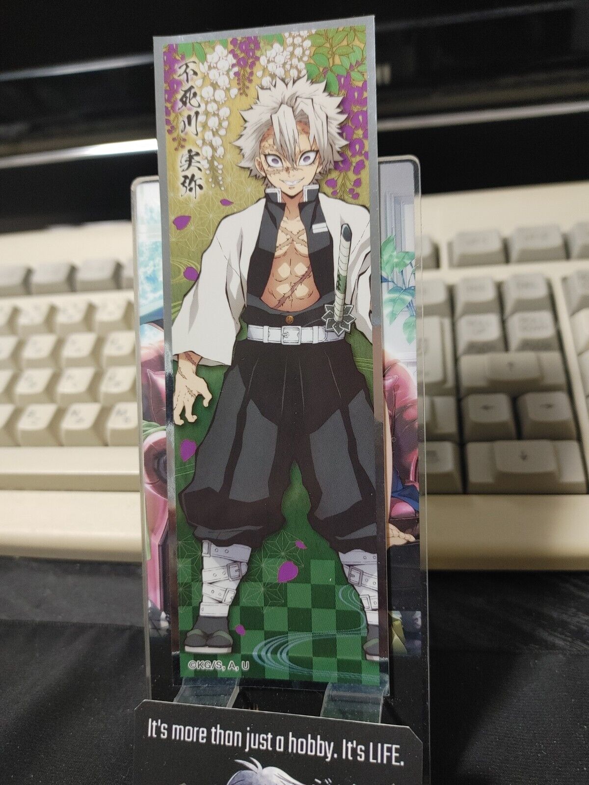 Demon Slayer Bookmark Kimetsu no Yaiba Sanemi Shinazugawa 13 Japan Release