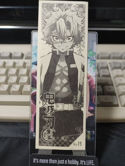 Demon Slayer Bookmark Kimetsu no Yaiba Sanemi Shinazugawa 13 Japan Release