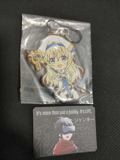 Goblin Slayer Priestess Anime Rubber Charm Character Accessory Japan Release