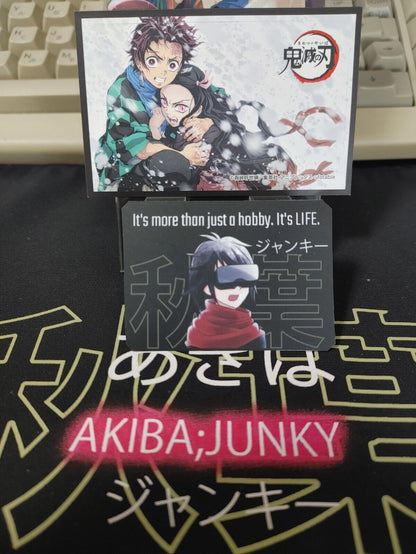 Demon Slayer Kimetsu no Yaiba Tanjiro Nezuko Sticker Card Japan Release