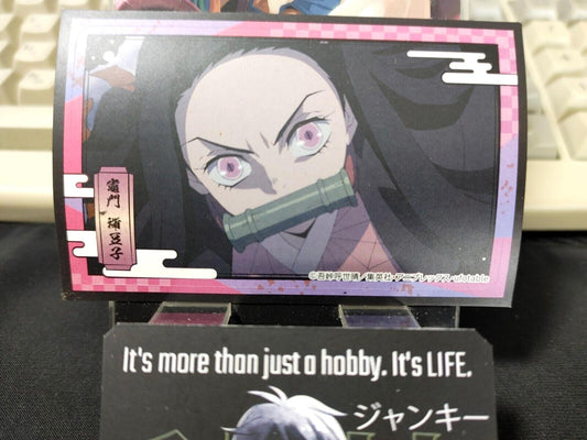 Demon Slayer Kimetsu no Yaiba Nezuko Sticker Card Japan Release