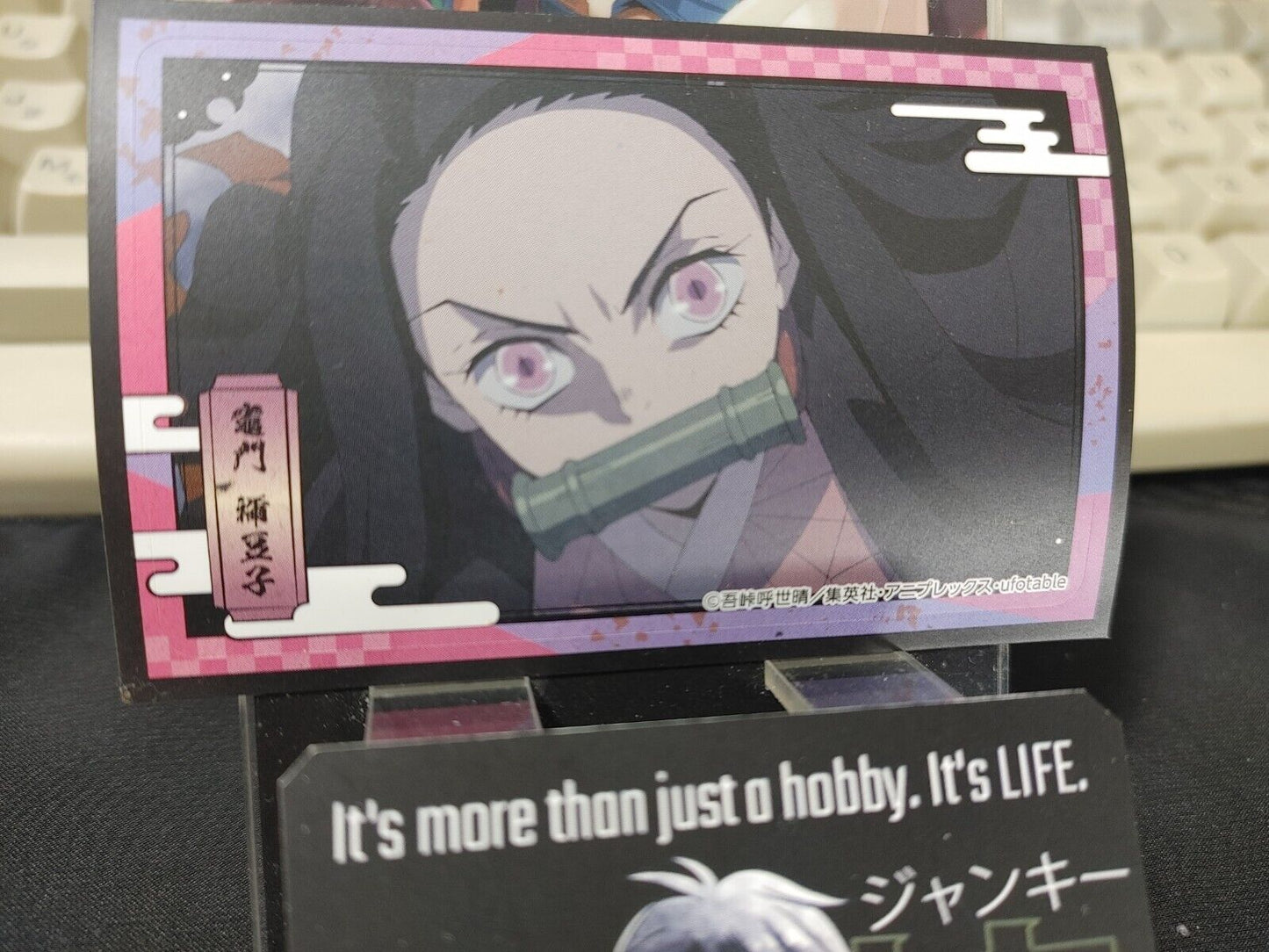 Demon Slayer Kimetsu no Yaiba Nezuko Sticker Card Japan Release