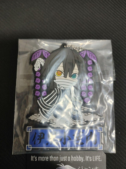 Demon Slayer Obanai Iguro Anime  Rubber Charm Accessory Kimetsu no Yaiba Japan