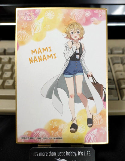 Rent a Girlfriend Mami Shikishi Panel Limited Release JAPAN