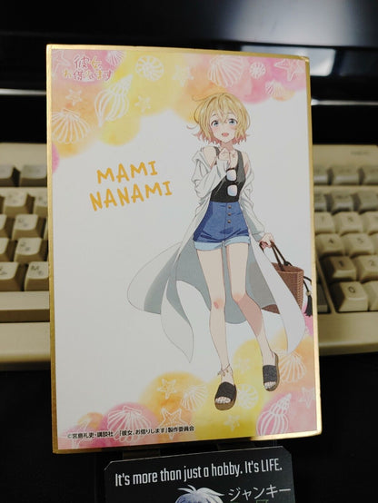 Rent a Girlfriend Mami Shikishi Panel Limited Release JAPAN