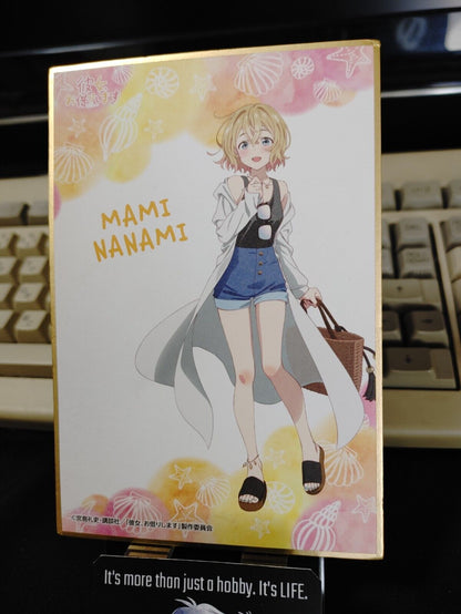 Rent a Girlfriend Mami Shikishi Panel Limited Release JAPAN