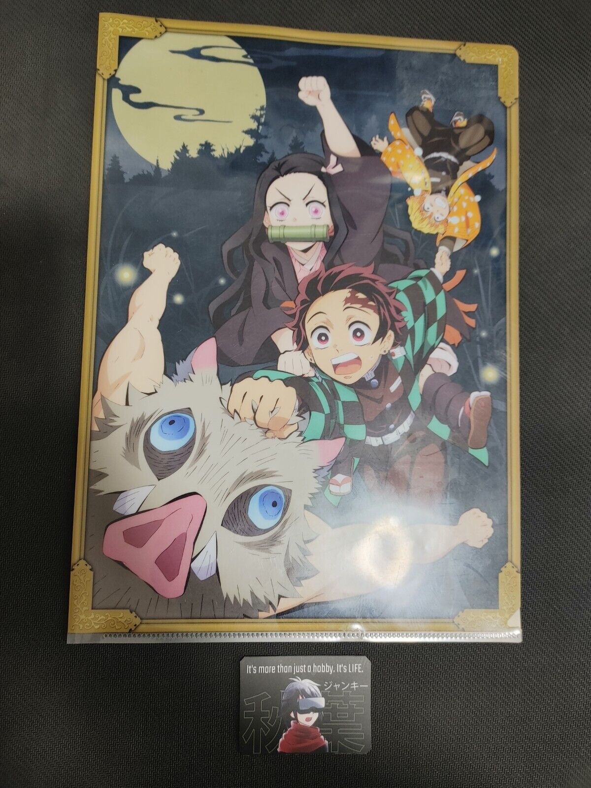 Demon Slayer Inosuke Zenitzu Nezuko Tanjiro Design Clear File Design JAPAN