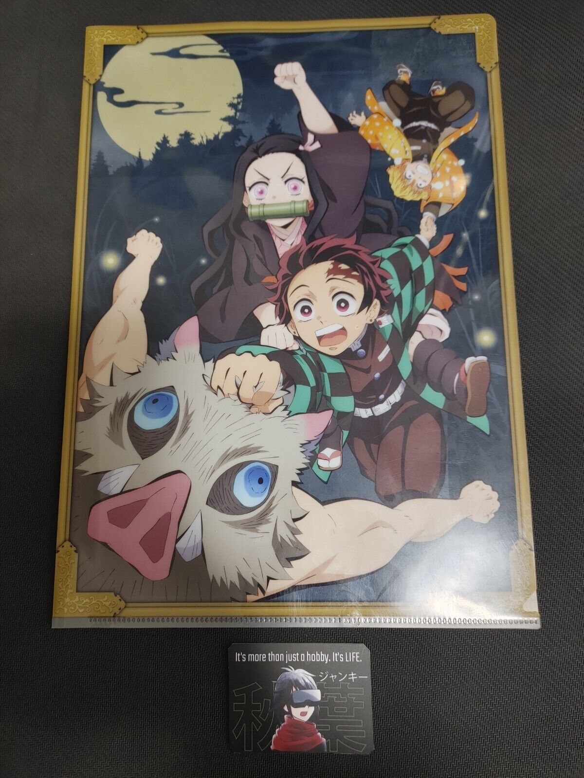 Demon Slayer Inosuke Zenitzu Nezuko Tanjiro Design Clear File Design JAPAN