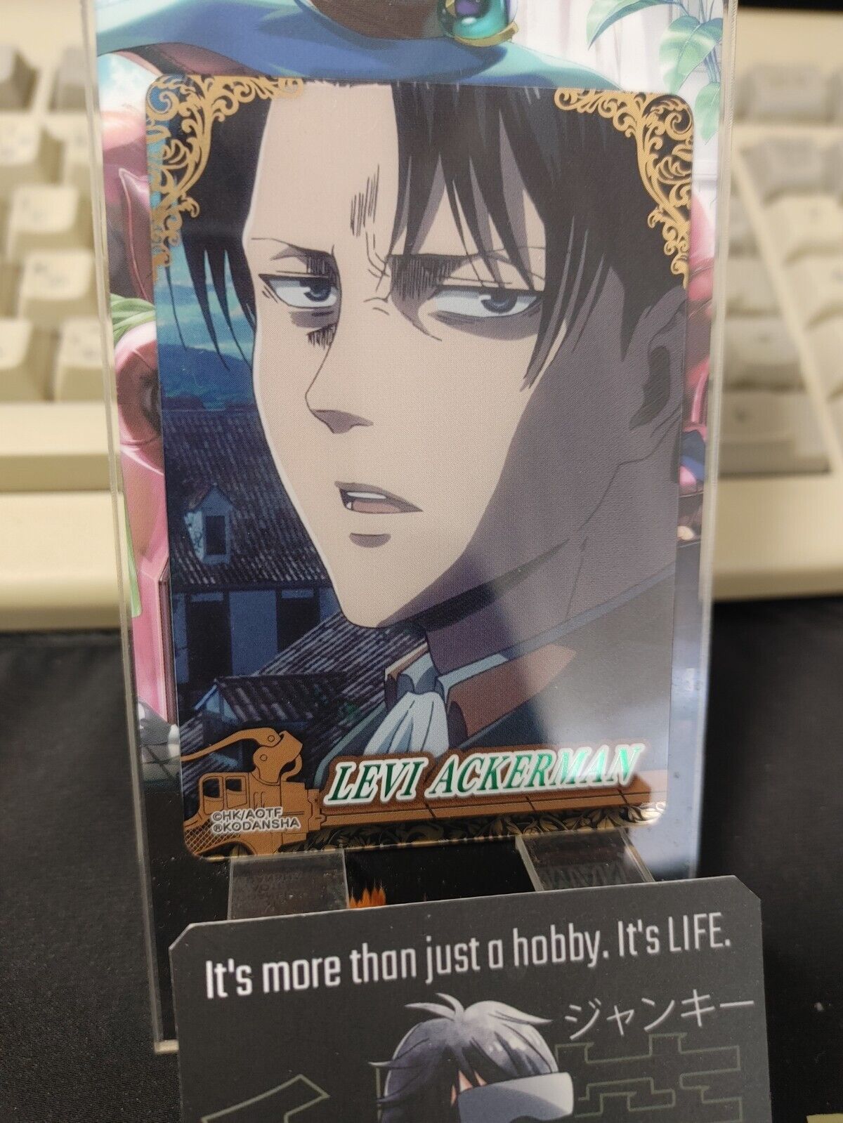 Attack on Titan Card Levi Ackerman Japan Collectible A Release AoT