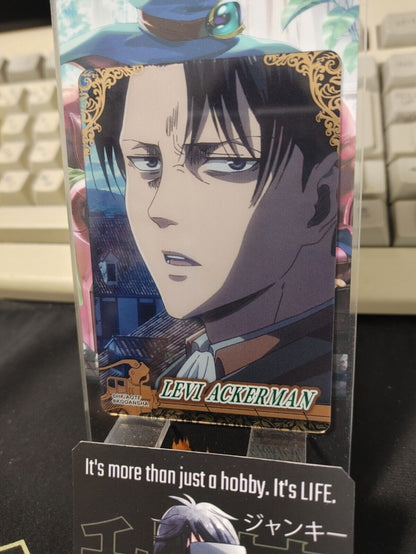 Attack on Titan Card Levi Ackerman Japan Collectible A Release AoT