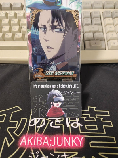 Attack on Titan Card Levi Ackerman Japan Collectible A Release AoT