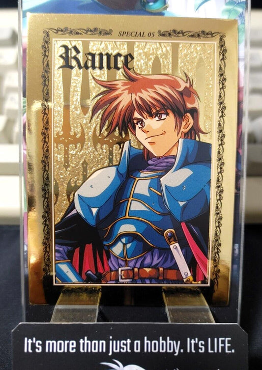 Rance Alice Soft Alicesoft Card Gold Foil Japanese Rare 1998 Vintage Japan