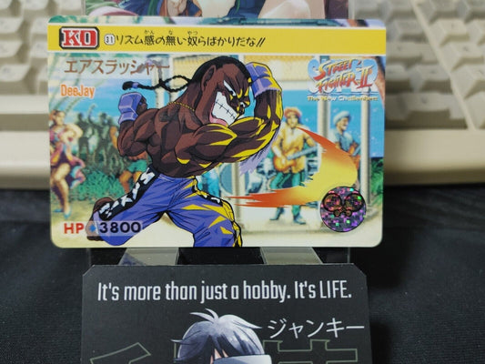 Super Street Fighter II Dee Jay Carddass Card 31 Vintage Japan