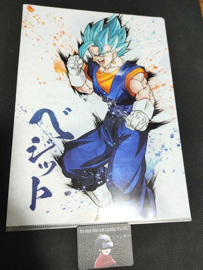 Dragonball Animation Vegito Blue Anime Clear File Japan