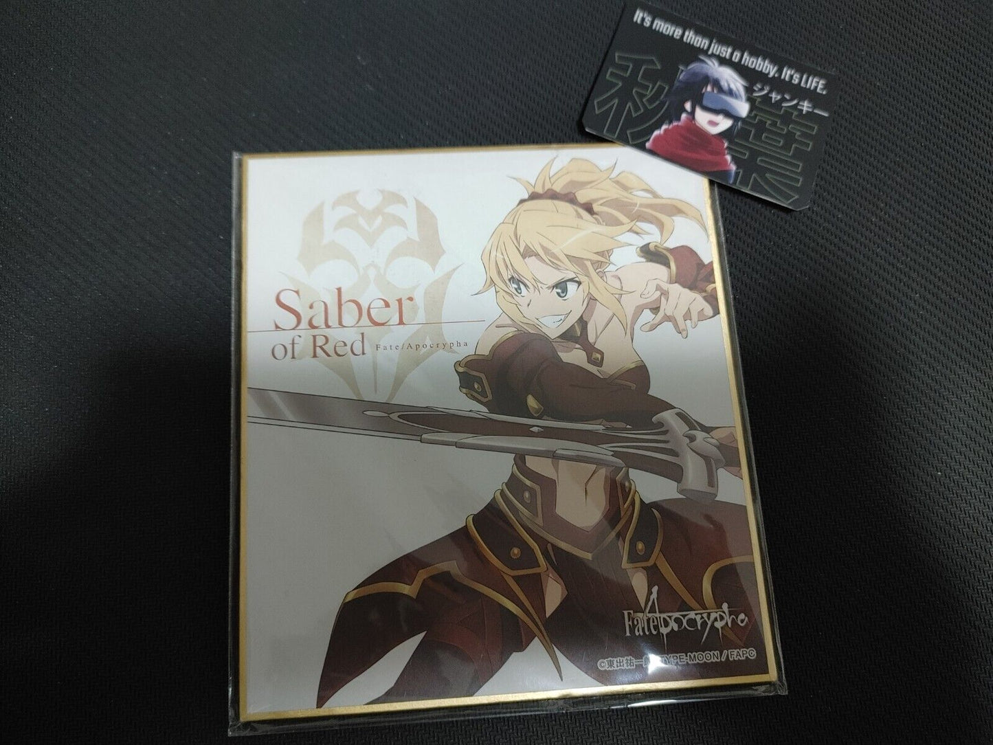 Anime Fate Grand Order FGO Mordred Shikishi Display Board Japan Release Limited