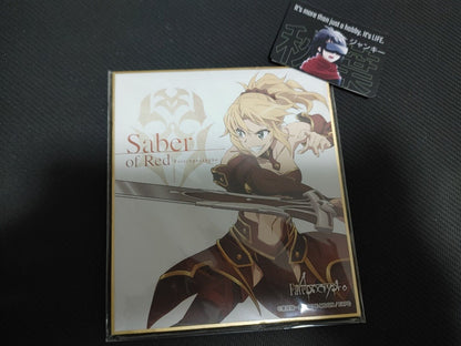 Anime Fate Grand Order FGO Mordred Shikishi Display Board Japan Release Limited