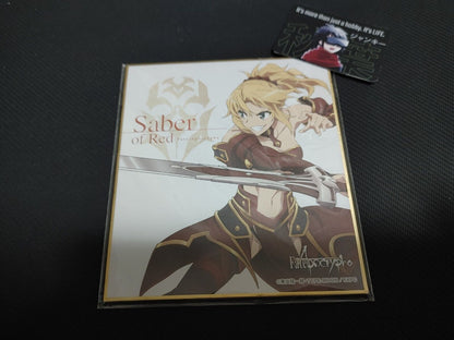 Anime Fate Grand Order FGO Mordred Shikishi Display Board Japan Release Limited