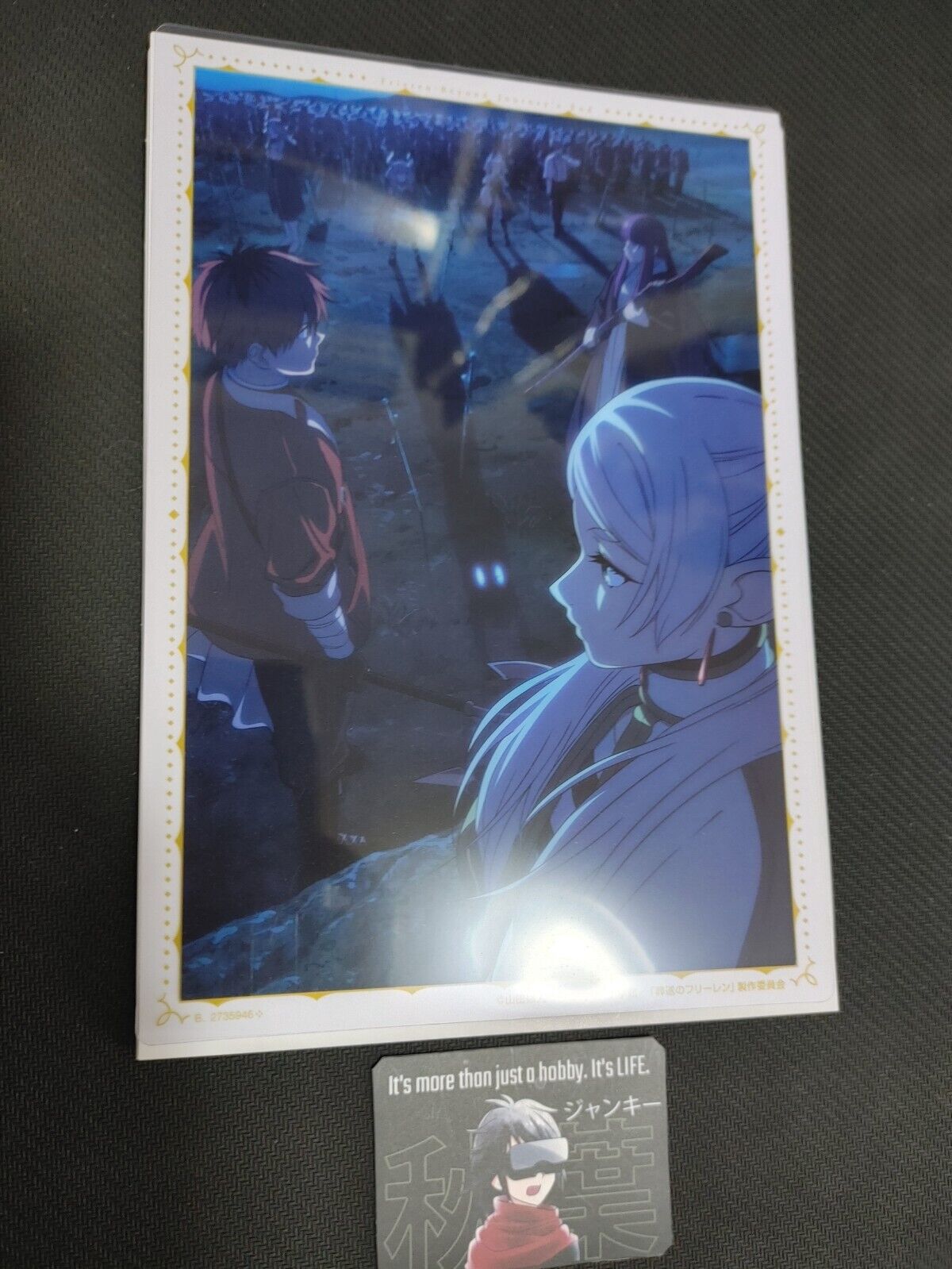 Frieren Beyond Journey's End Clear Visual Poster N Japan Limited Release