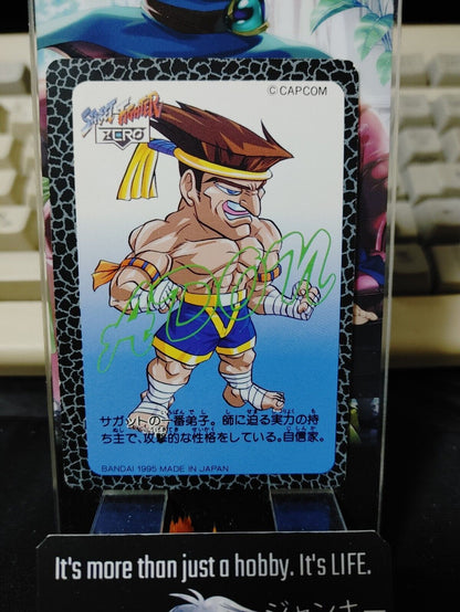 Street Fighter Zero Adon Carddass Card 031 Vintage Japan