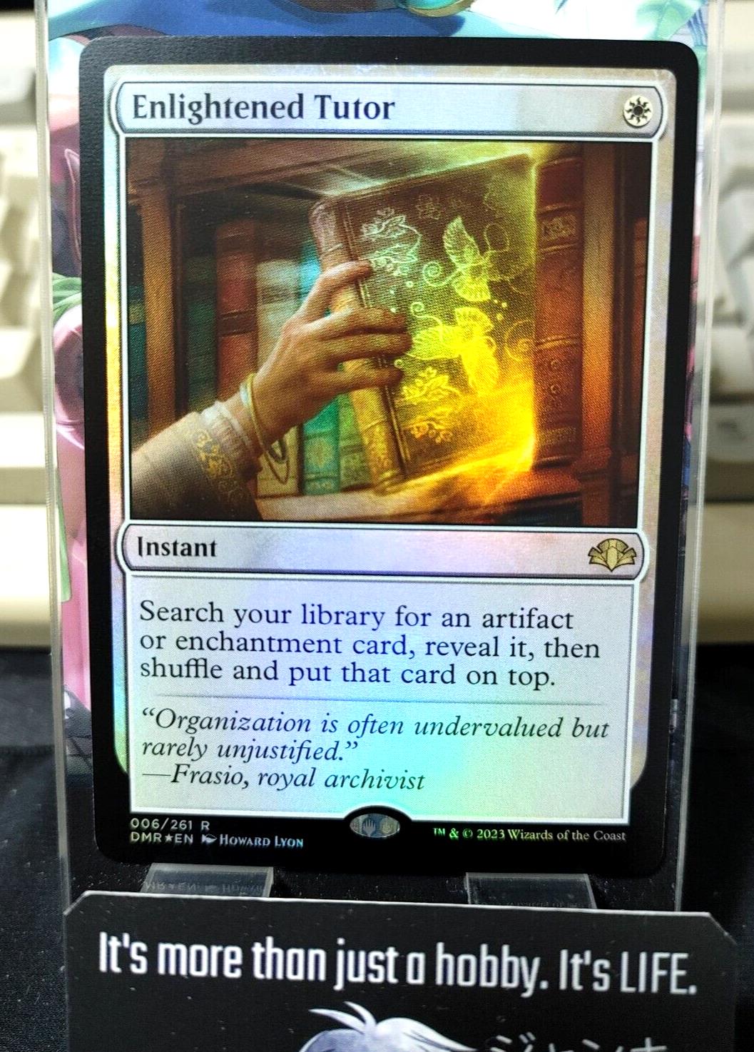 MTG Enlightened Tutor Foil DMR 006/261 Dominaria Remastered English Japan