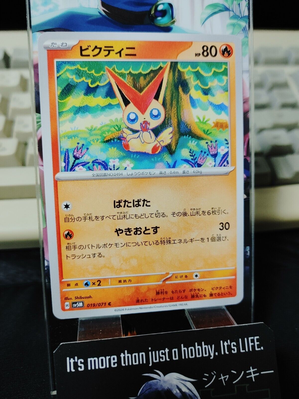 Pokemon Card Victini Japanese SV5M 019/071 Japan Release