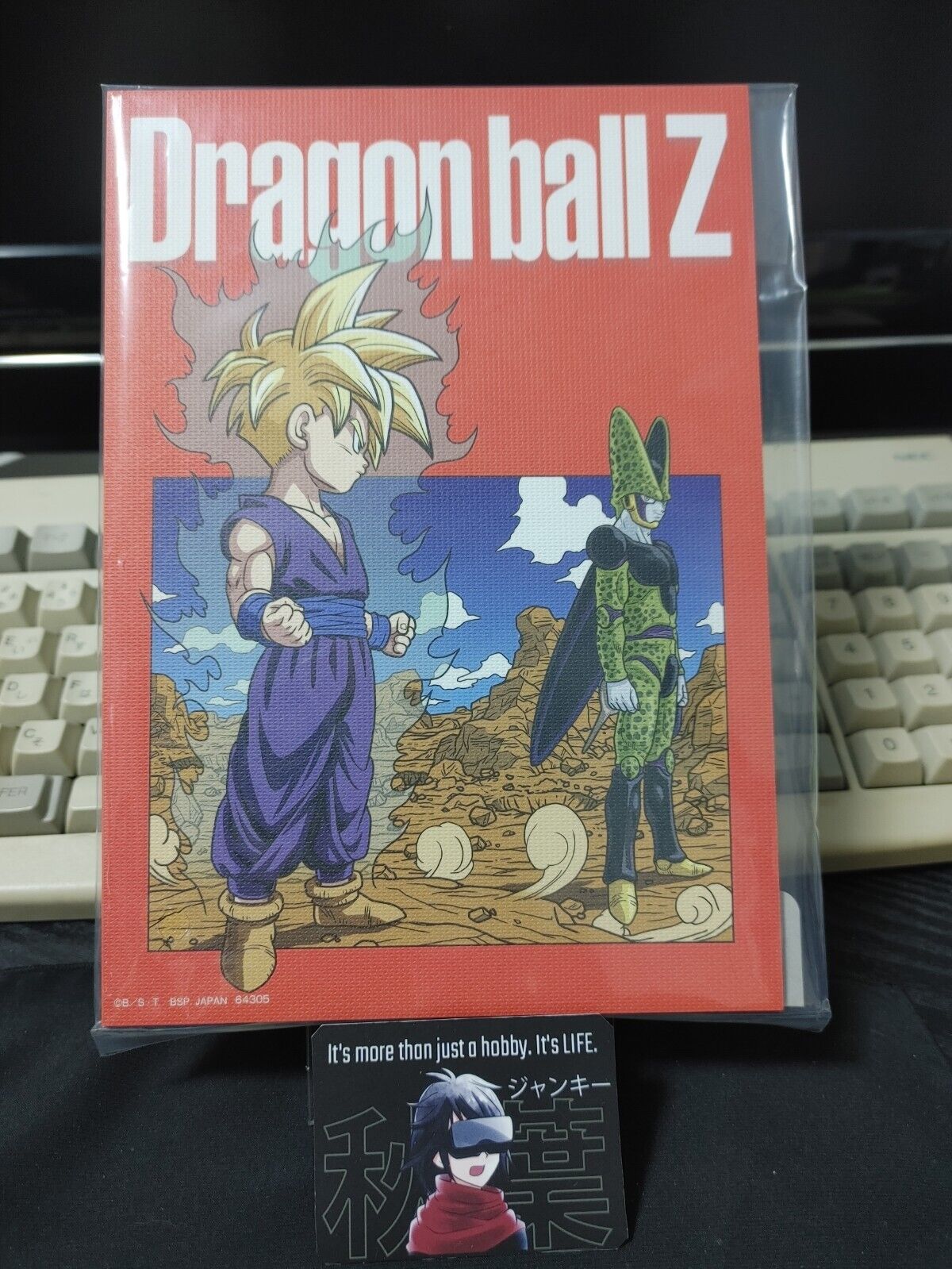 Anime Dragon ball Animation Canvas Style Display Board Gohan Cell Japan Limited