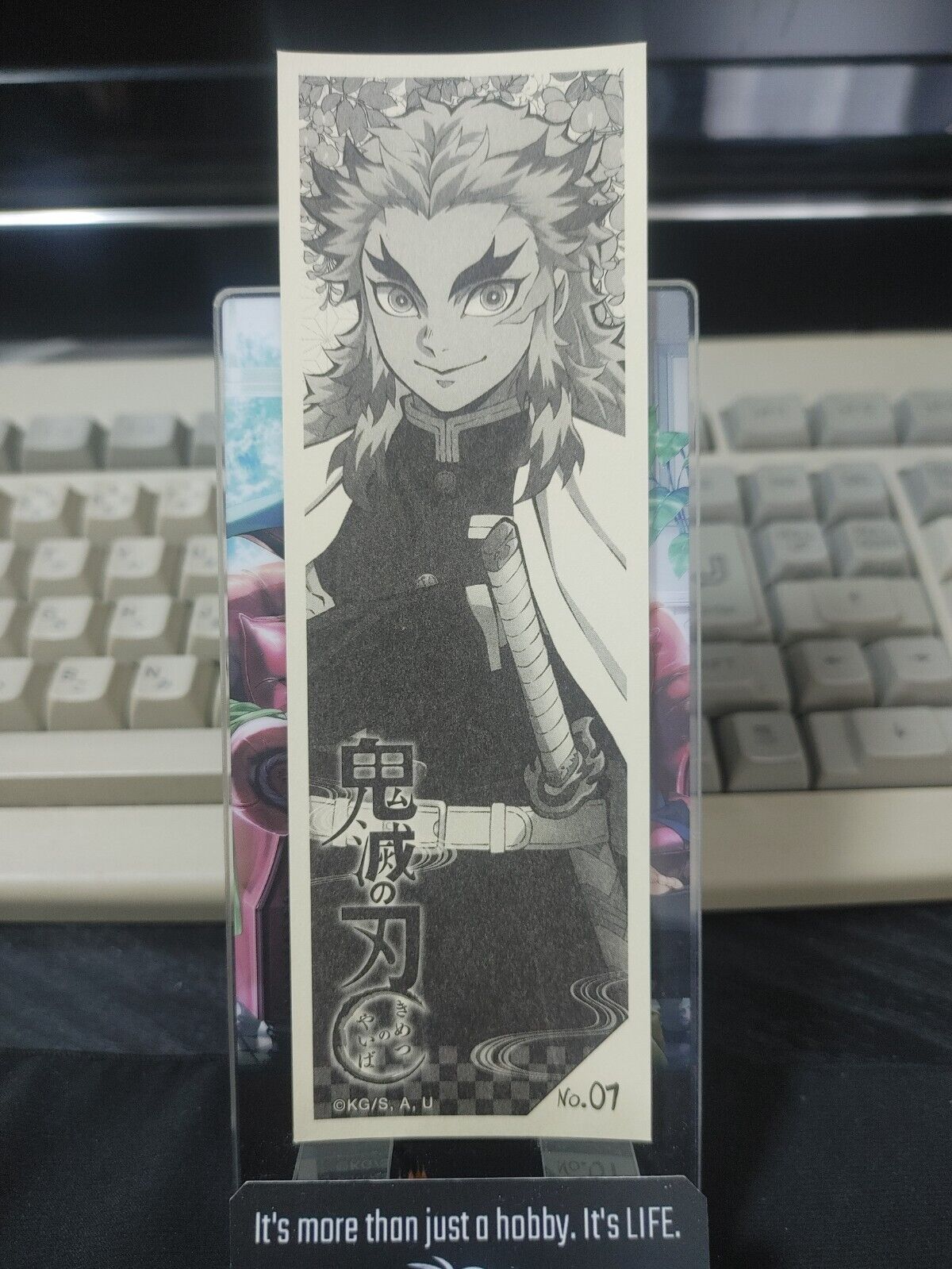 Demon Slayer Bookmark Kimetsu no Yaiba Rengoku 07 Japan Release