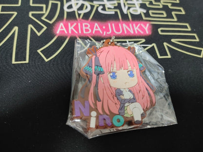 Quintessential Quintuplets Anime Nino Nakano Kawaii Sexy Rubber Charm Japan