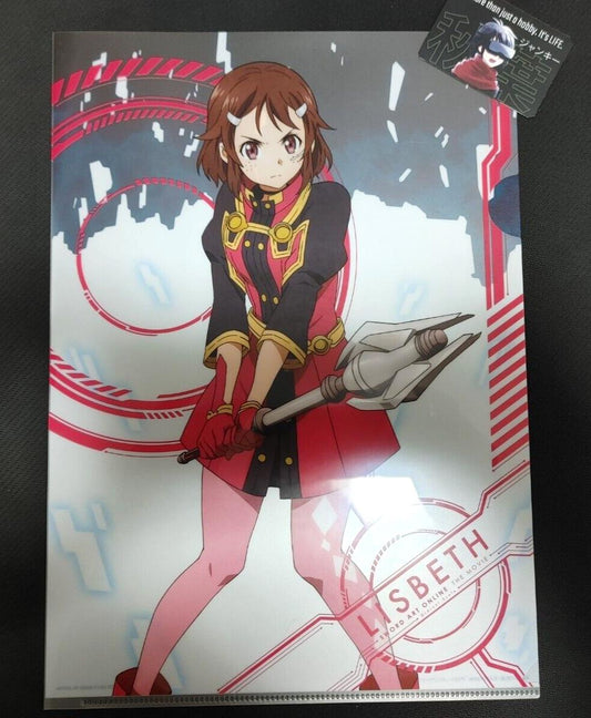 Sword Art Online Lisbeth Clear File A Japan Anime Limited Release