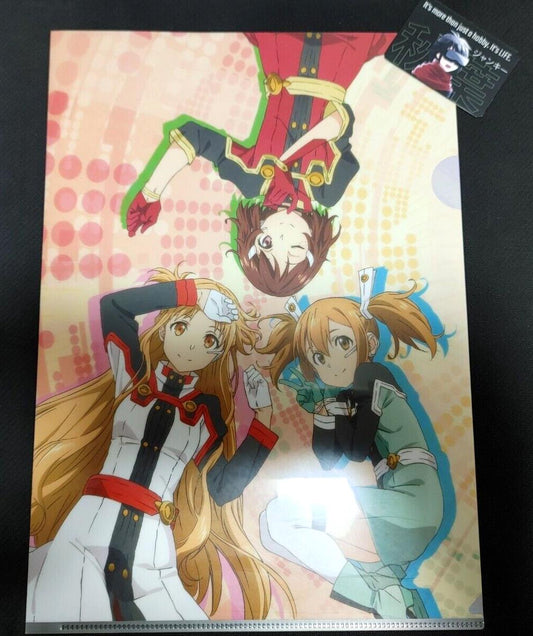 Sword Art Online Asuna Silica Clear File C Japan Anime Limited Release