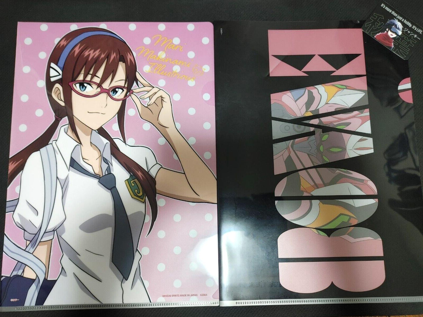 Evangelion Mari Makinami Collectible A Clear File GOODS JAPAN Release