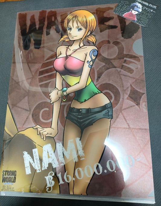 Anime One Piece Animation Nami Design File A Japan Limited